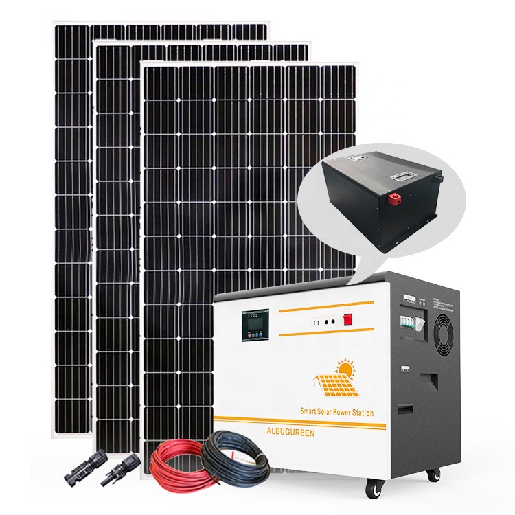 5000W 220V Solar Panel in One Solar Power System for The Home