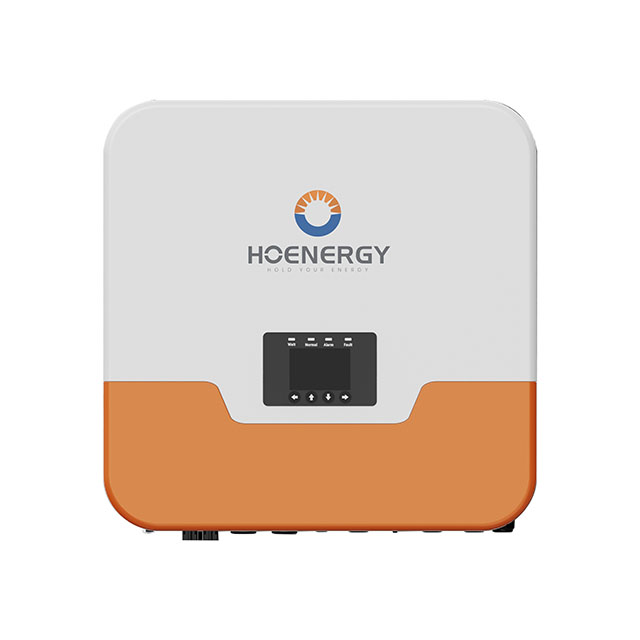Hoenergy 5000VA 50/60Hz IP65 LCD residential Energy Storage Hybrid Solar Inverter system