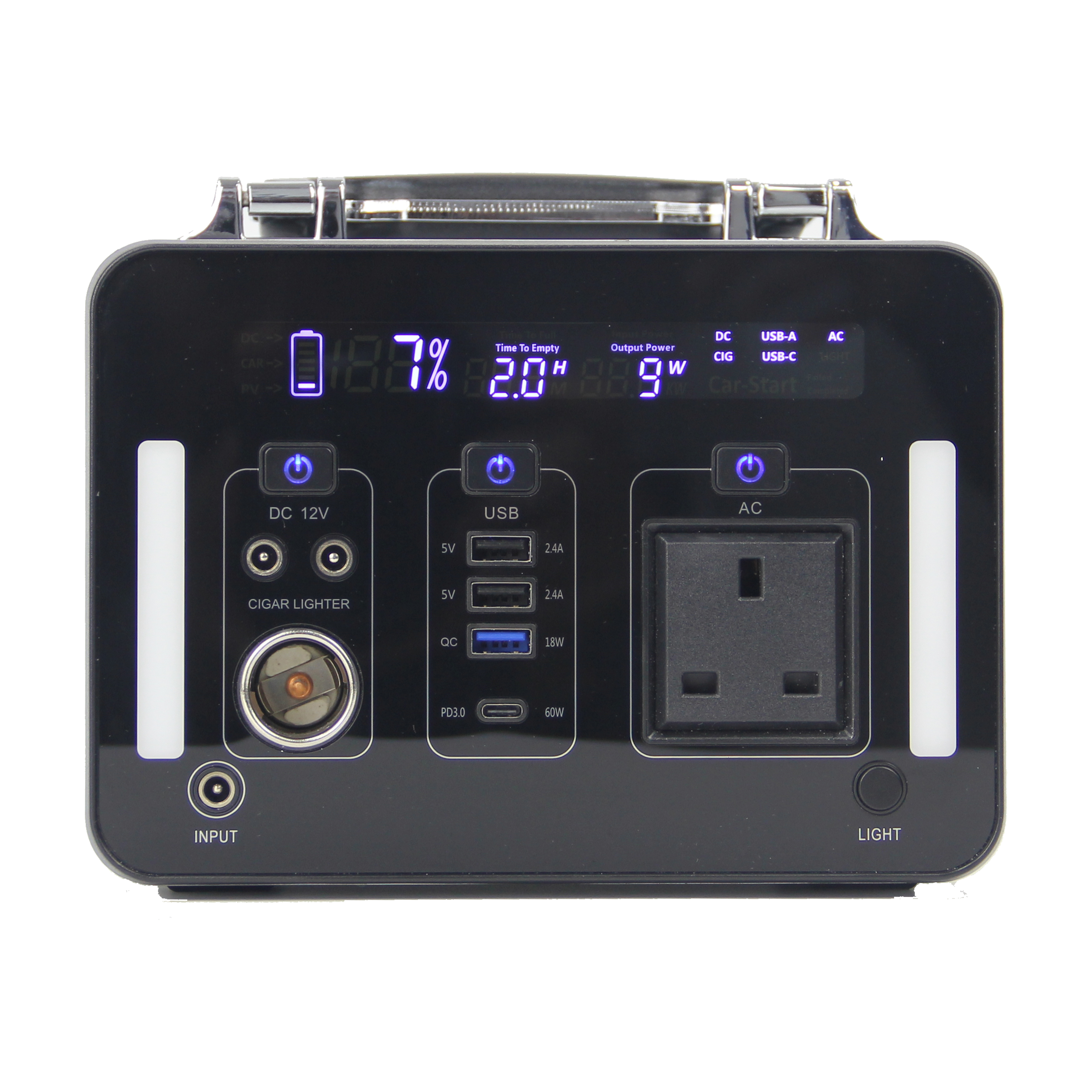 500w 110v with Battery Ports Portable Backup Station for Sale