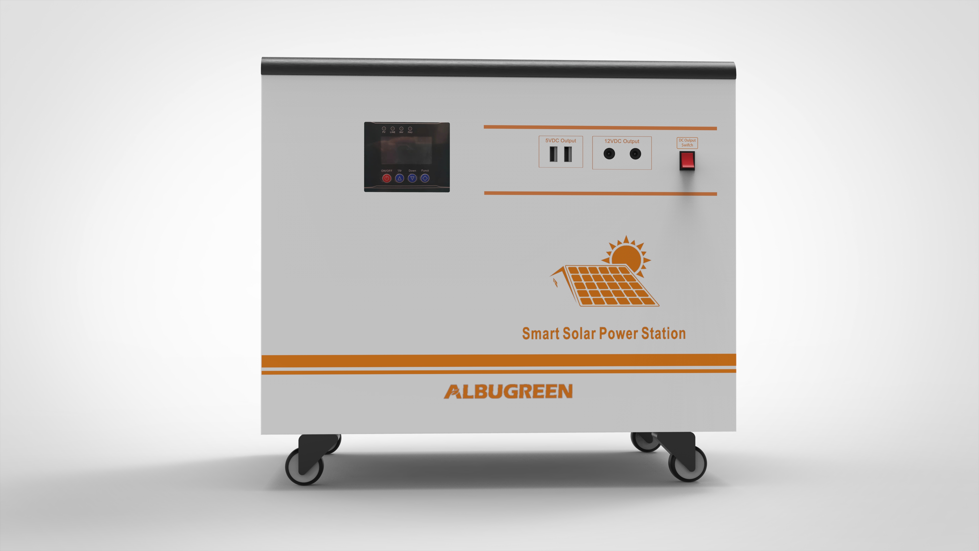 5000w 220v with Battery Ports in One Solar Power System for Sale
