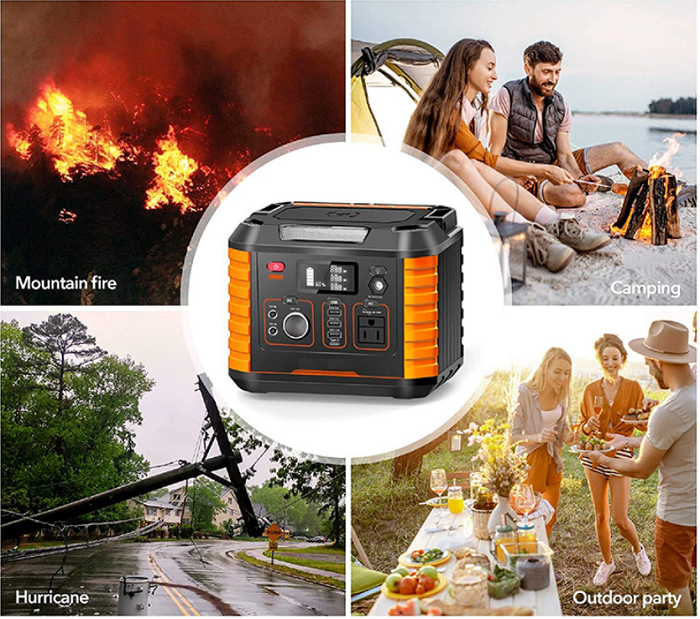 1000w 220v with Battery Ports Portable Power Generator for The Home