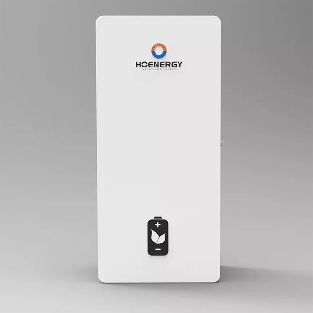 Hoenergy Storage system Battery Module Cabinet 48V 100AH Smart air cooling no frequency reduction Battery cabinet