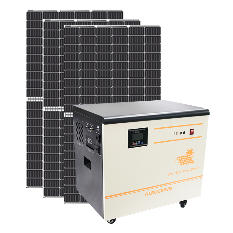 6000w 220v with Ac Plugs in One Solar Power System for The Home