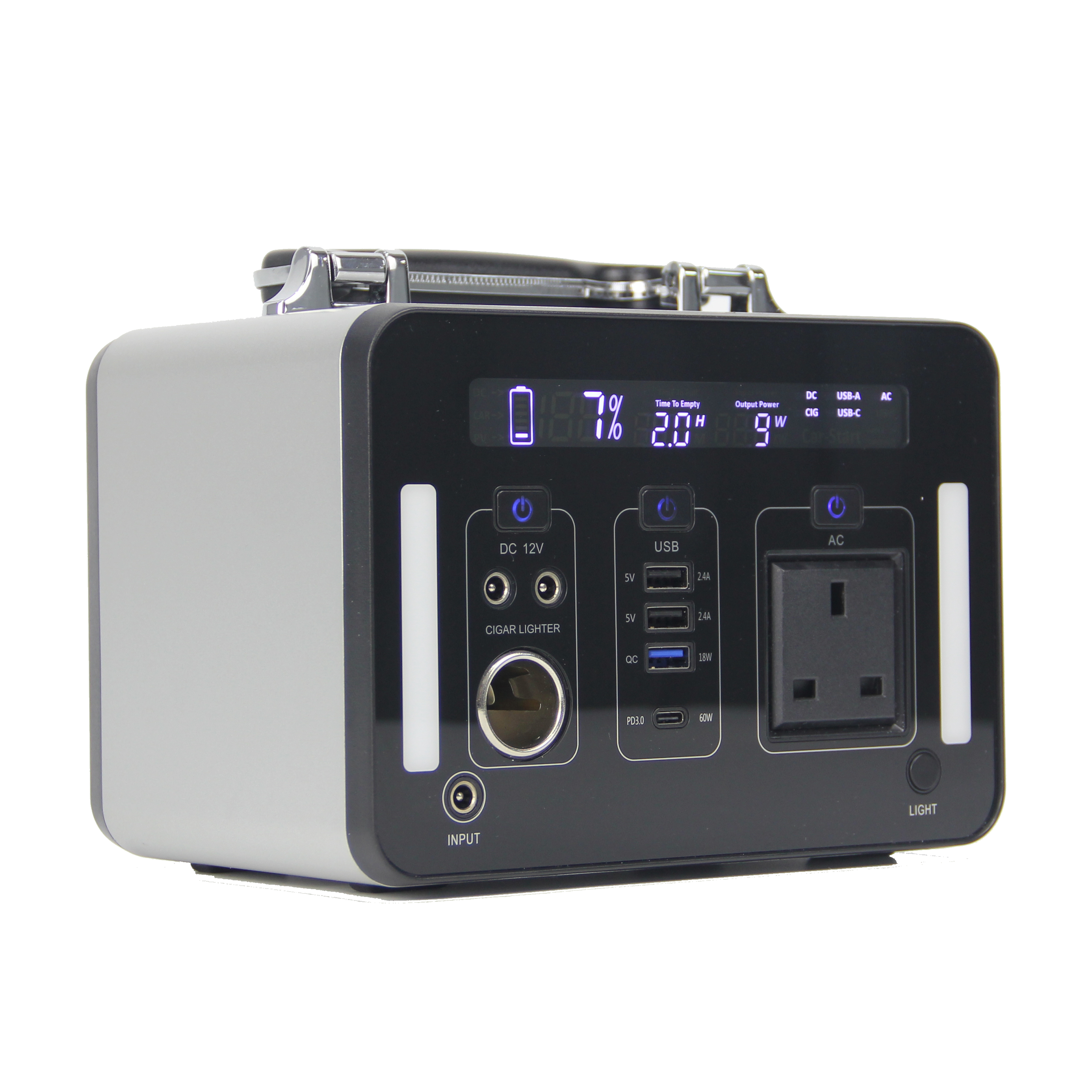 500w 110v with Battery Ports Portable Backup Station for Sale